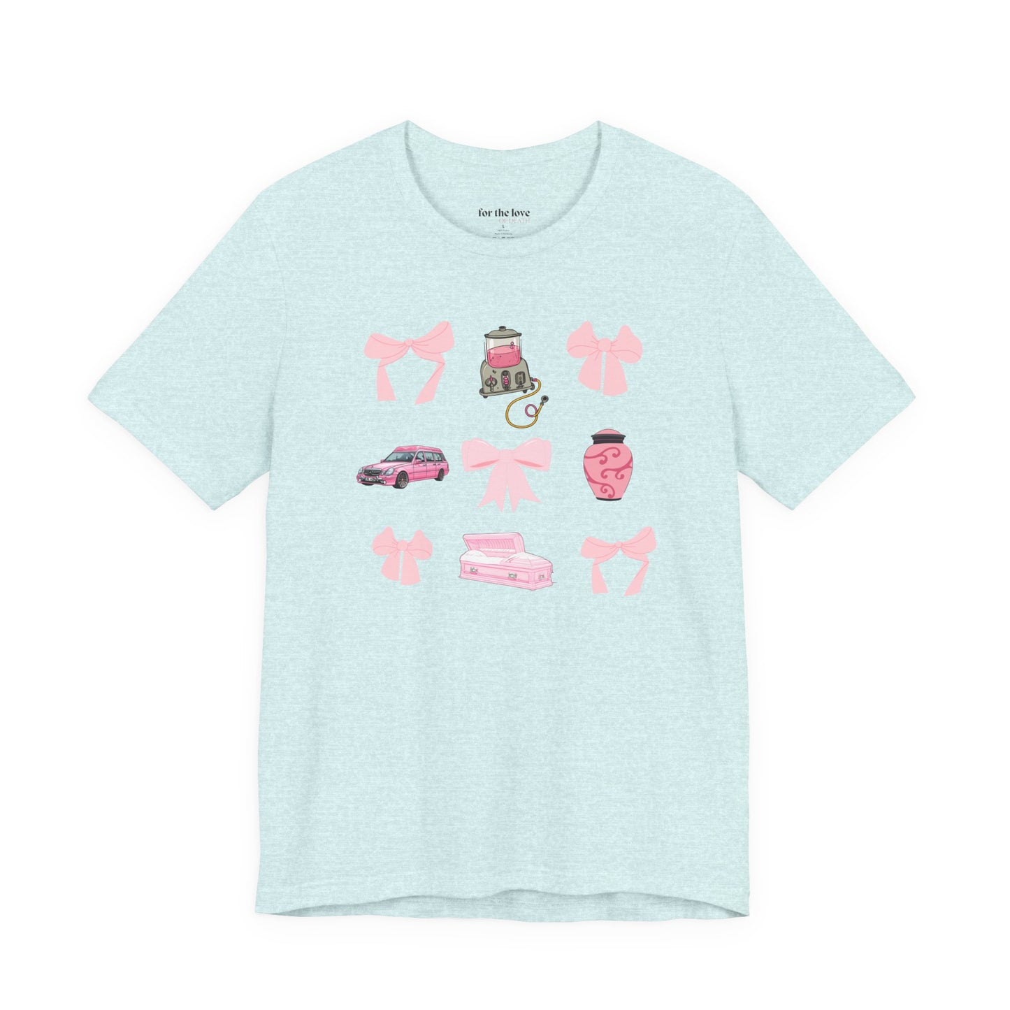 Coquette Casket Bow T-Shirt