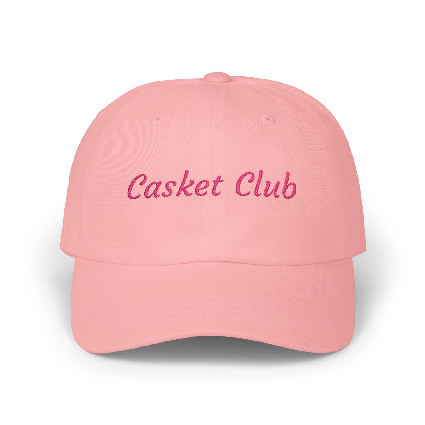 Casket Club Embroidered Cap