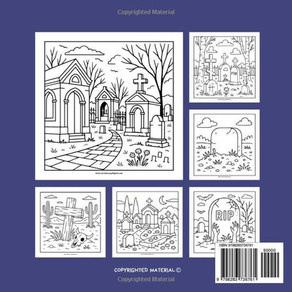 Grave Doodles Coloring Book