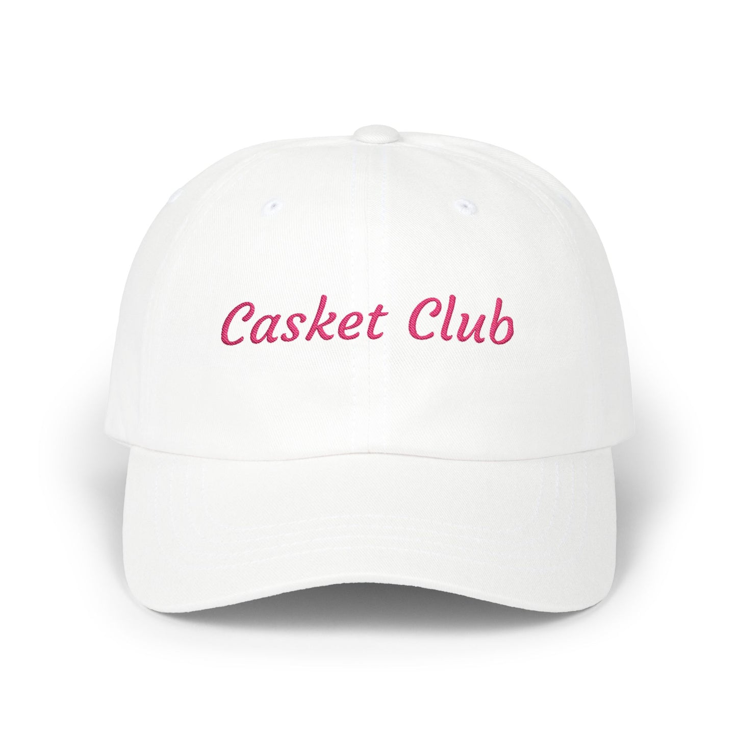 Casket Club Embroidered Cap