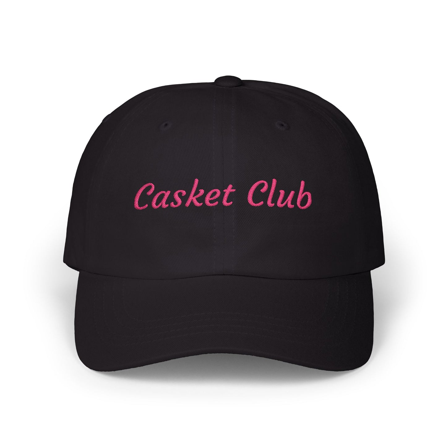 Casket Club Embroidered Cap