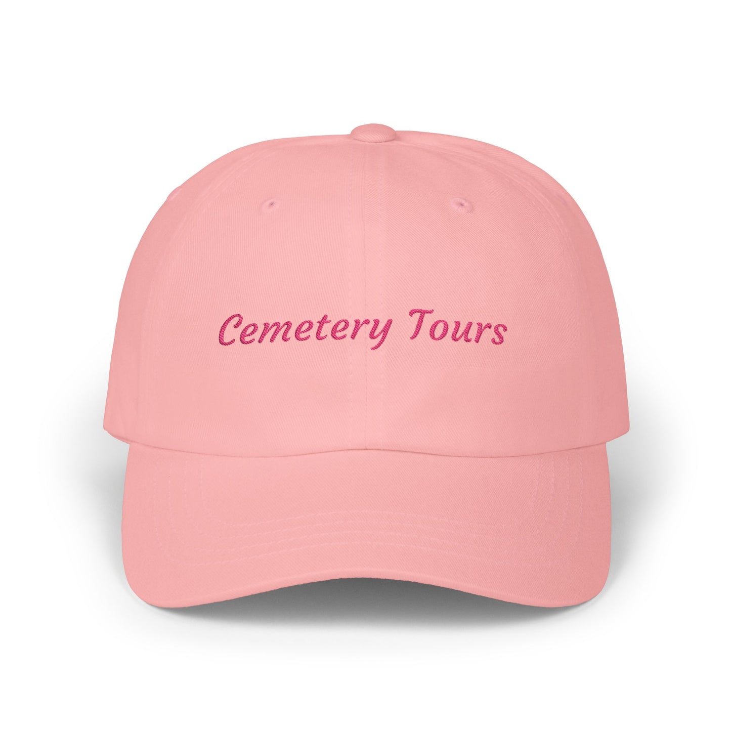 Cemetery Tours Embroidered Cap