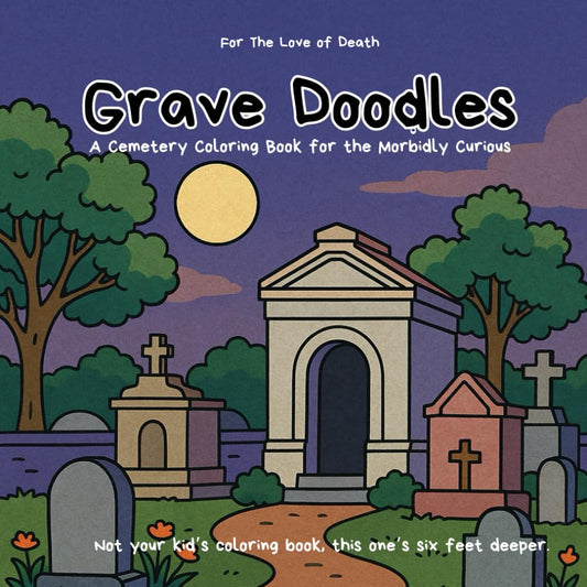 Grave Doodles Coloring Book