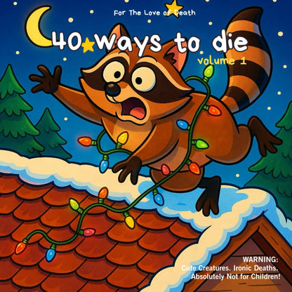 40 Ways to Die: A Morbidly Hilarious Coloring Book Volume 1