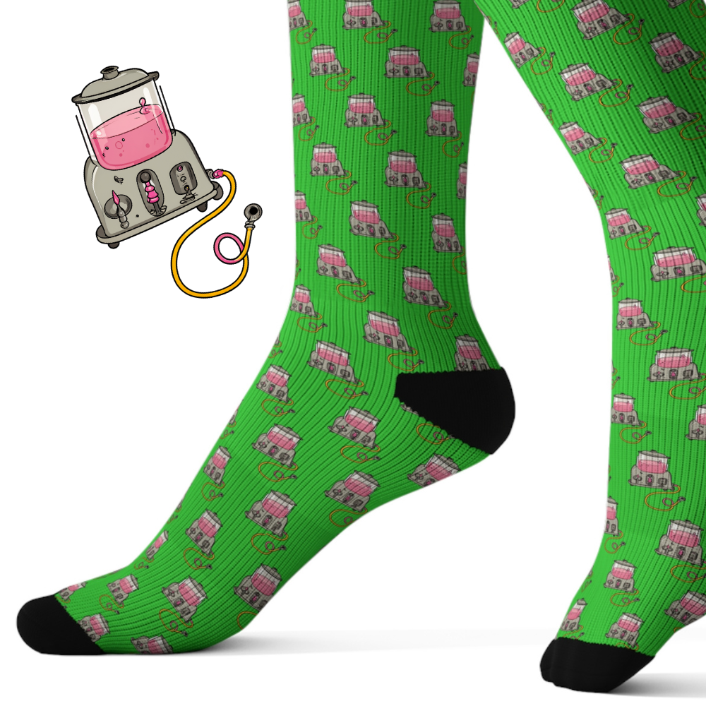 Embalming Fluid Socks Mortician Socks