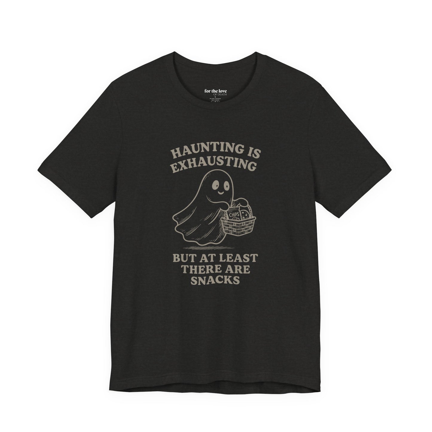 Haunting Is Exhausting Ghost Tee 