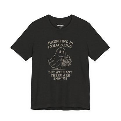 Haunting Is Exhausting Ghost Tee 