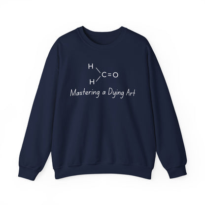 Navy Funny Embalmer Sweatshirt | For the Love of Death