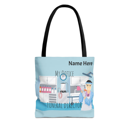 Personalized Funeral Director Tote Bag