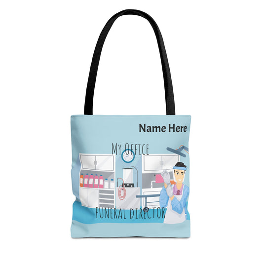 Personalized Funeral Director Tote Bag
