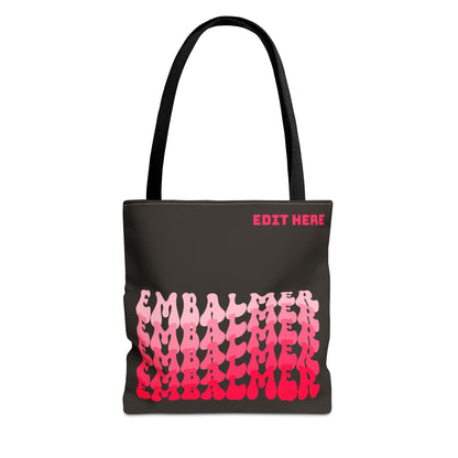 Pink Retro Embalmer Tote Bag