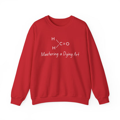 Red Funny Embalmer Sweatshirt | For the Love of Death