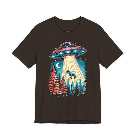 UFO Alien Abduction T‑Shirt