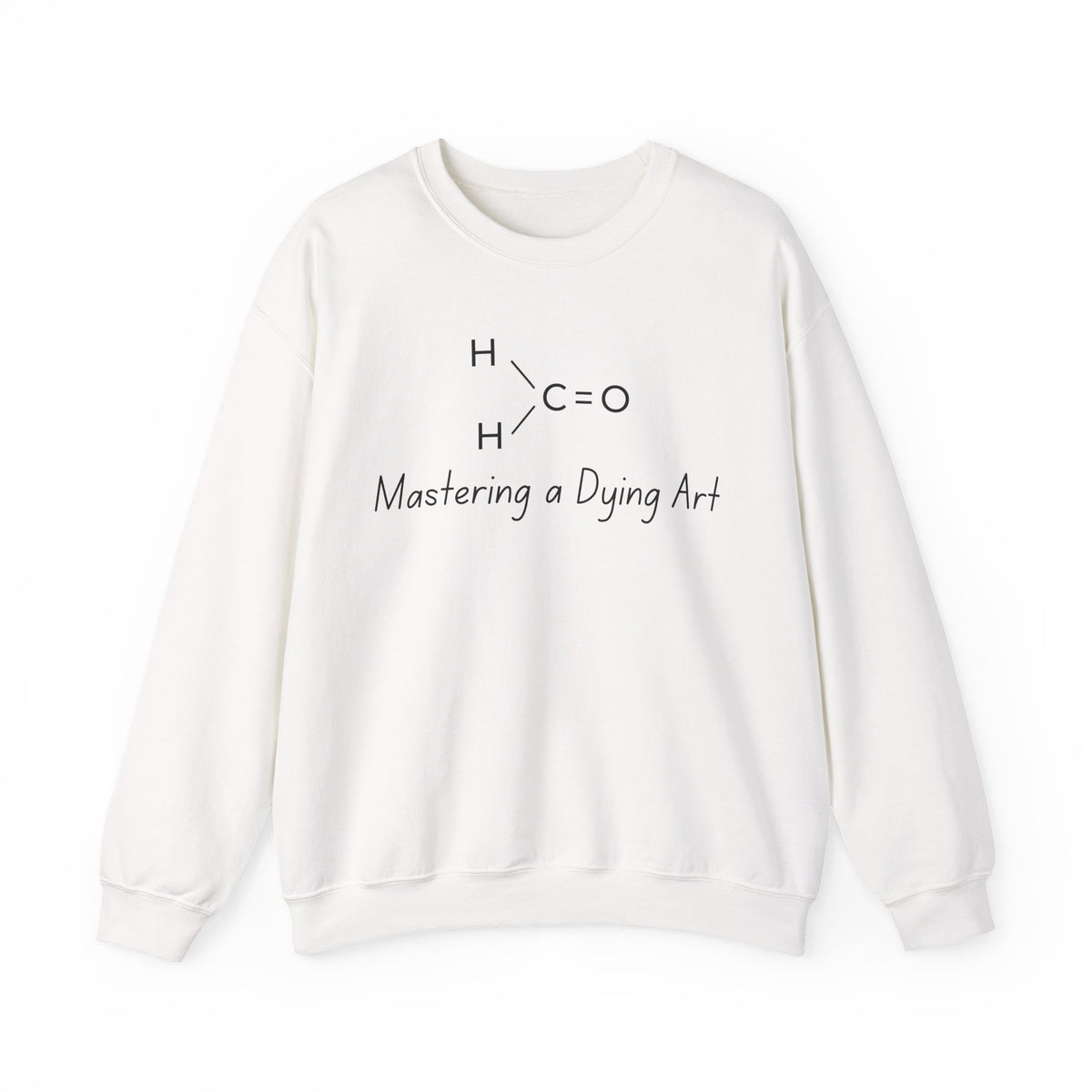 White Funny Embalmer Sweatshirt | For the Love of Death